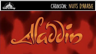 Nuits dArabie  Aladdin I Disney [upl. by Chessa]