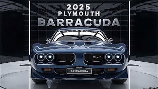 Finally The NEW 2025 Plymouth Barracuda Model Introduced  FIRST LOOK [upl. by Surtemed]