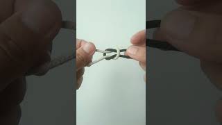 Square Knot Reef Knot Tutorial knot rope squareknot survivalknots camping [upl. by Reivaz899]