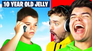 Reacting To 10 Year Old JELLY With Crainer [upl. by Fotzsyzrk913]