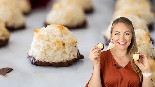 Macaroons Made Easy Coconut Macaroons for the Holidays [upl. by Adnuhs]