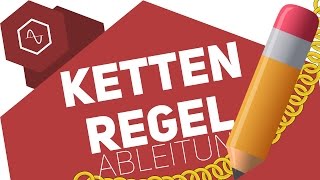 Ableiten mit Kettenregel 2 – Sinus Wurzeln eFunktionen Logarithmus [upl. by Nart]