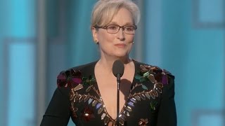 Meryl Streeps Cecil B deMille Award Acceptance Speech [upl. by Anawek]