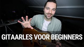 Gitaarles Voor Beginners  begin hier met gitaar spelen [upl. by Roderick]