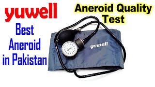 Yuwell Sphygmomanometer Aneroid  Best Aneroid Sphygmomanometer in Pakistan [upl. by Janene258]