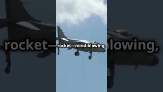 The Harrier Jet Vertical Takeoff Endless Possibilities HarrierJet Aviation MilitaryAircraft [upl. by Plerre]