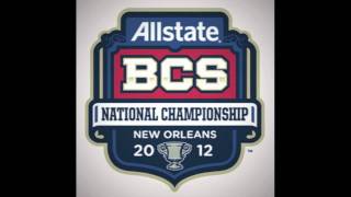 2012 BCS National Championship  ABC BCS Theme [upl. by Fradin]