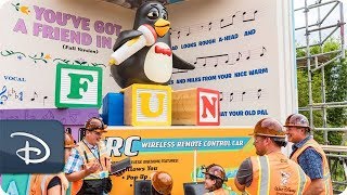 Imagineers Bring Wheezy to Life at Toy Story Land at Walt Disney World Resort [upl. by Stovall60]