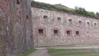 Ehrenbreitstein Fort Koblenz cable car views amp lift down Germany  24th August 2014 [upl. by Danell]