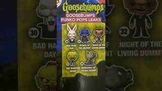 GOOSEBUMPS FUNKO POPS LEAKS goosebumps [upl. by Skinner]