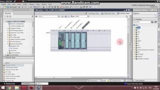 Siemens TIA Portal PLC tutorial  Hardware configuration SIMATIC S7300 [upl. by Inalaehon]