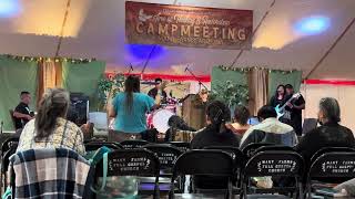 Deena Tom  Many Farms Full Gospel Church Campmeeting 2024 [upl. by Retseh]