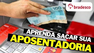 Como Receber Aposentadoria no Banco Bradesco atualizado para você [upl. by Yeltnerb849]