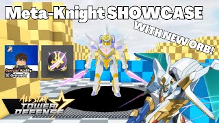 MetaKnight Showcase WITH NEW ORB Suzaku Code Geass All Star Tower Defense ASTD [upl. by Einnil54]