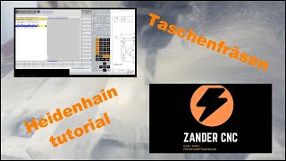 Heidenhain Tutorial  Taschenfräsen [upl. by Yurt]