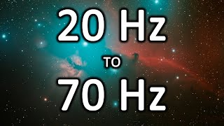 20 Hz TO 70 Hz 🔊ULTRA BASS TEST [upl. by Siroval]