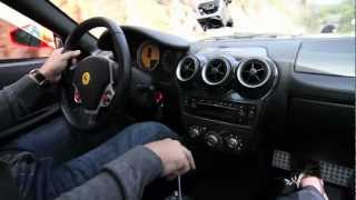 HD Ride along in a Manual 6 Speed Ferrari F430 Coupe  ActivFilms [upl. by Siari]