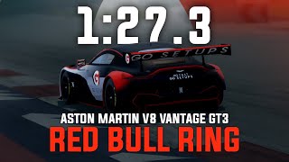 Red Bull Ring 1273  Aston Martin V8 Vantage GT3  GO Setups  ACC 198 [upl. by Iarahs]