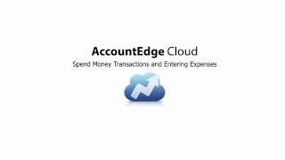 Spend Money Transactions in AccountEdge Connect [upl. by Nelad]