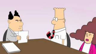 Dilbert Animated Cartoons  Private Shuttle to the Moon That Leaves Fraud and Poem [upl. by Adiari]