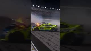 THE BIG ONE Daytona 2024 Duel 2 NASCAR nascar 2024 daytona crash [upl. by Normy]