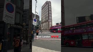 Aldgate East London in the midday ❤️ [upl. by Essilevi553]