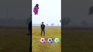 Hitting football to Fatty dog Domi to coista old buddhi alien amp jocker  cute brothers magical vfx [upl. by Hanahsuar929]