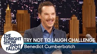 Try Not to Laugh Challenge with Benedict Cumberbatch [upl. by Gilges]