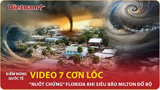 🔴LIVEBão Milton mới nhất Bão ác quỷ với 7 cơn lốc xoáy chực chờ nuốt chửng hàng triệu dân Mỹ [upl. by Constantin]