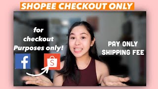 Using SHOPEE for Checking OUT items only  GUIDE 2021 ✨ [upl. by Esahc]