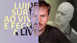 LUIDE ENCERRA A LIVE APÓS RECEBER CRÍTICAS DURAS AO RUBÃO NO CHAT [upl. by Alpheus]