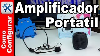 Amplificador De Voz Portatil para Profesores y Docentes  Comoconfigurar [upl. by Tisdale]