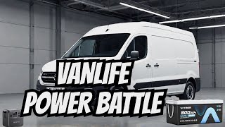 Power Station vs Dual Battery DIY Vanlife Vatrer 12v300ah Review [upl. by Kinch]