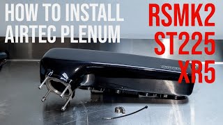 Focus RS mk2  XR5 Turbo  ST225 inlet plenum install Step by step by OEM Denied Performance [upl. by Esma]