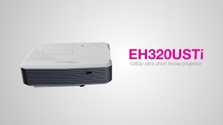 EH320USTi  1080p ultra short throw interactive projection [upl. by Alra]