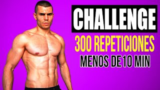 100 FLEXIONES  100 SENTADILLAS  100 ABDOMINALES CHALLENGE 🏆 En MENOS de 10 MINUTOS Reto Fitness [upl. by Assenahs]