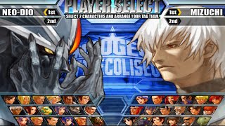 NeoGeo Battle Coliseum Opening and All Characters PS2 [upl. by Tnemelc699]