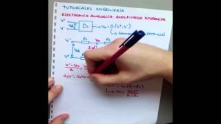 6 Electrónica Analógica Amplificador Diferencial [upl. by Jarad449]