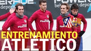 Entrenamiento Atlético de Madrid [upl. by Besse112]