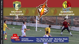 U17 BALIKESİR MENTEŞSPOR VS DURSUNBEY BELEDİYESPOR AMATÖR LİG [upl. by Furlong844]