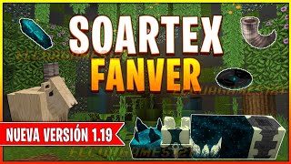 🔥TEXTURA SOARTEX FANVER para Minecraft pe 119 NUEVA ACTUALIZACIÓN 64x64 y 32x32 the wild update [upl. by Eibber]