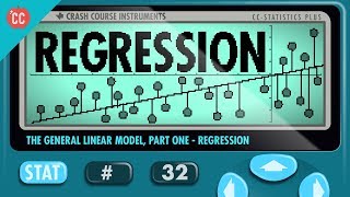 Regression Crash Course Statistics 32 [upl. by Serica]