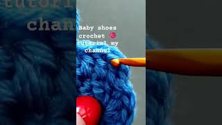 Baby shoes crochet tutorial my channel 💕 crochet diy tutorial handmade crochetpatterns [upl. by Davenport]