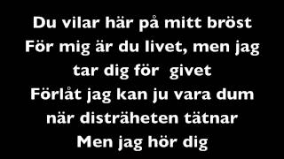 Stiftelsen  Vart jag än går lyrics [upl. by Yejus]