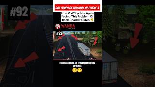 🙏🏻plz fix this  Again Black Shadow Glitch Problem  After 047 Update  shorts ets2 trending [upl. by Oirotciv877]