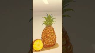 Ananas 🍍 drawing art kunst [upl. by Kosel]