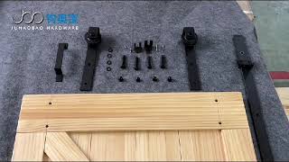 Barn Door System installation guide [upl. by Yeleen]