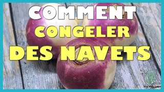 Comment congeler des navets [upl. by Adnohsal164]