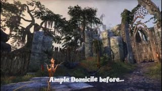 Mud Hut Transformation  The Ample Domicile ESO Housing [upl. by Kcerred]