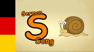 german songs for beginners with lyrics  letter SSong  german songs for children with subtitles [upl. by Malinowski666]